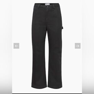 TNA Aritzia Greenwich Black Cargo Pant